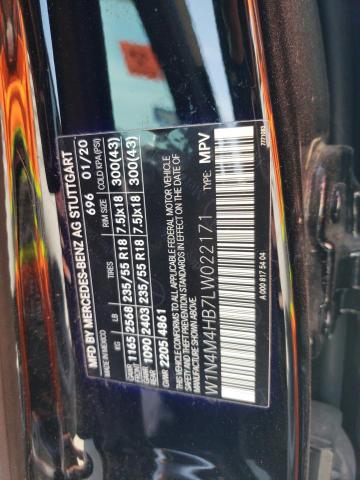2020 MERCEDES-BENZ GLB 250 4M W1N4M4HB7LW022171