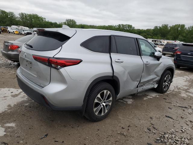 Vin: 5tdhzrbh8ms535368, lot: 54688095, toyota highlander xle 20213
