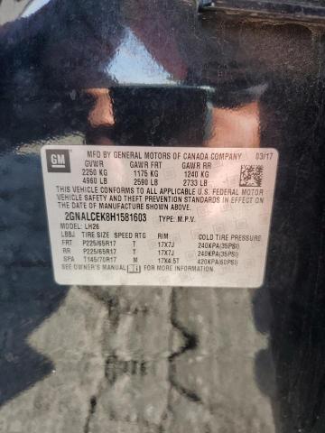 2017 CHEVROLET EQUINOX LT - 2GNALCEK8H1581603