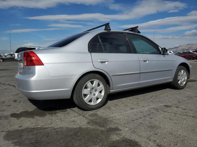 HONDA CIVIC 2002 silver  gas 1HGES26722L043502 photo #4