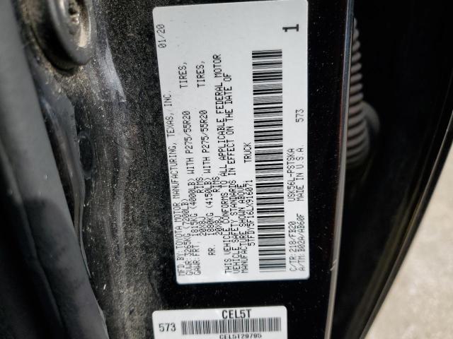 2020 TOYOTA TUNDRA CRE - 5TFDY5F16LX916071
