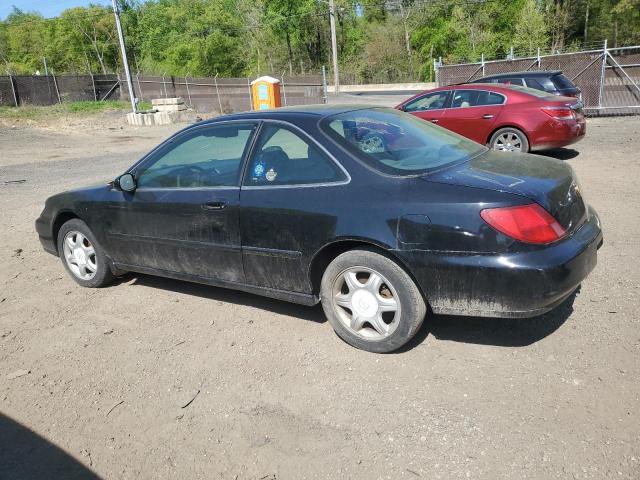 ACURA 2.2CL 1997 black coupe gas 19UYA1256VL006228 photo #3