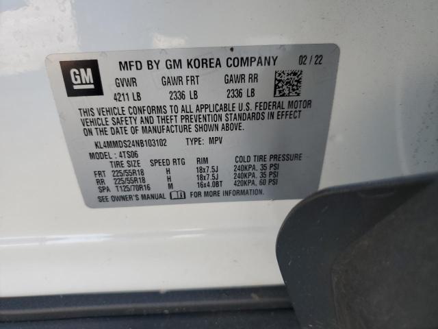2022 BUICK ENCORE GX - KL4MMDS24NB103102