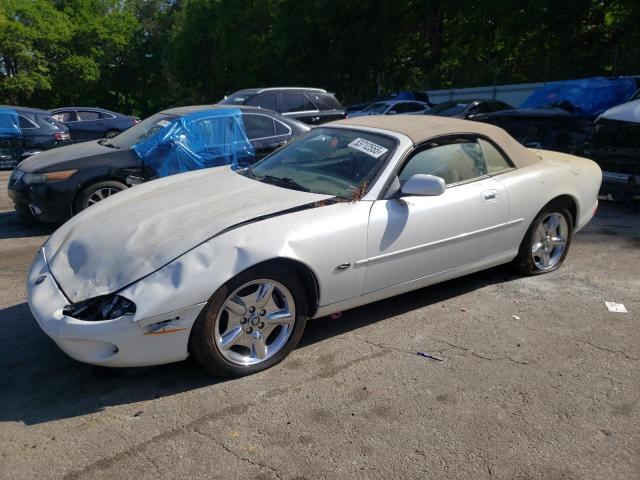 JAGUAR XK8 1999 white  gas SAJGX2043XC040866 photo #1