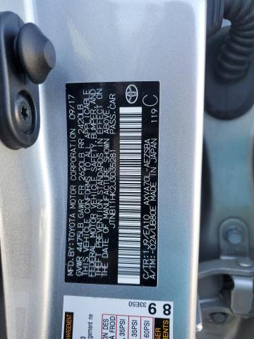 2018 TOYOTA CAMRY L - JTNB11HK2J3035281