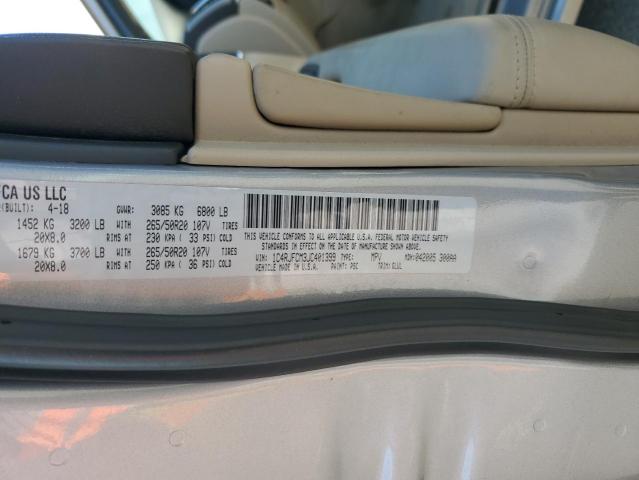 2018 JEEP GRAND CHER - 1C4RJFCM3JC401399