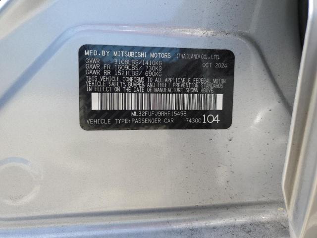 2024 MITSUBISHI MIRAGE G4 - ML32FUFJ9RHF15498