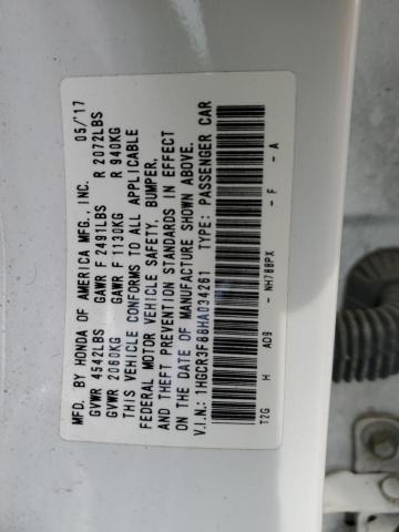 2017 HONDA ACCORD EXL - 1HGCR3F88HA034261