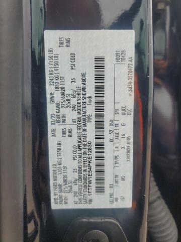 2023 FORD F150 SUPER - 1FTFW1E54PKE12830