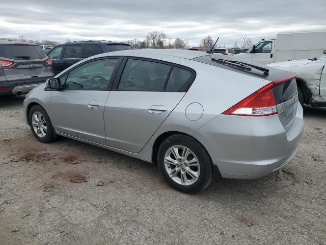 HONDA INSIGHT EX 2010 silver  hybrid engine JHMZE2H78AS019566 photo #3
