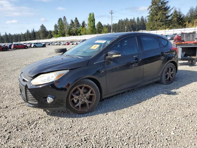 FORD FOCUS SE 2014 black  gas 1FADP3K22EL287477 photo #1