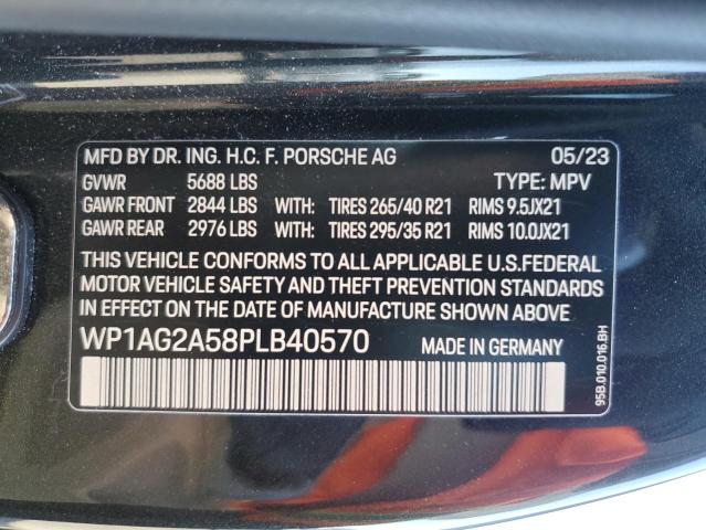 2023 PORSCHE MACAN S - WP1AG2A58PLB40570