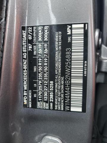 2022 MERCEDES-BENZ GLB 250 4M - W1N4M4HB2NW256883