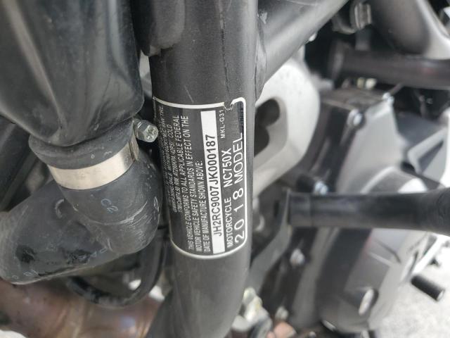 2018 HONDA NC750 X JH2RC9007JK000187