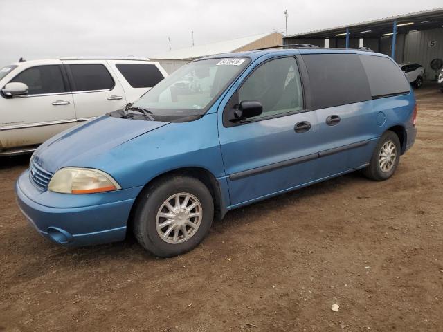 FORD WINDSTAR L 2003 blue extended gas 2FMZA51493BA80268 photo #1