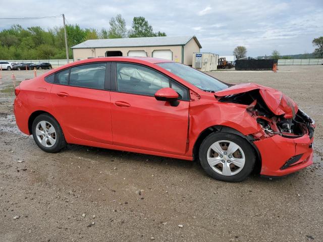Vin: 1g1bc5sm0g7306526, lot: 55156045, chevrolet cruze ls 20164
