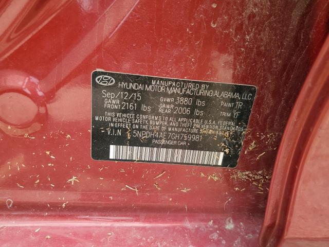 2016 HYUNDAI ELANTRA SE - 5NPDH4AE7GH759981