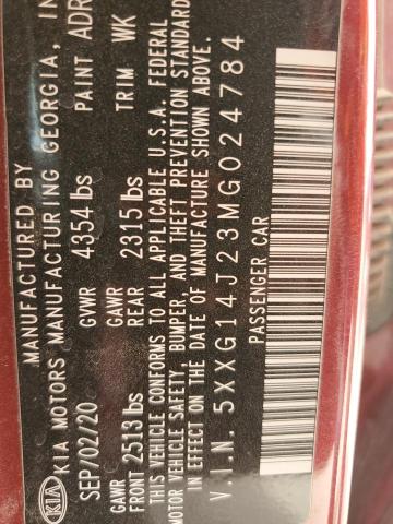 2021 KIA K5 LXS - 5XXG14J23MG024784