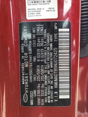 2022 GENESIS GV70 BASE - KMUMADTB5NU072425