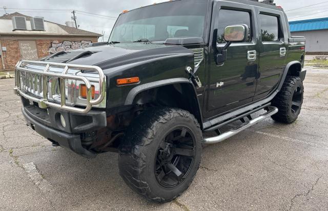 HUMMER H2 SUT 2005 black 4dr spor gas 5GRGN22U15H123289 photo #3