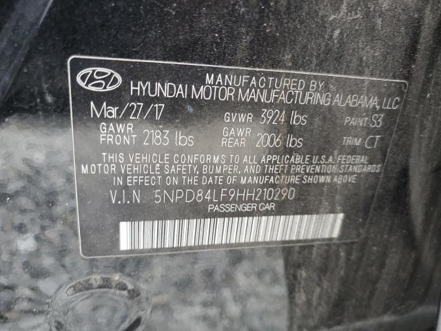 2017 HYUNDAI ELANTRA SE - 5NPD84LF9HH210290