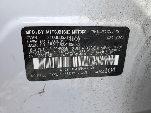 2023 MITSUBISHI MIRAGE G4 - ML32FUFJ4PHF06186