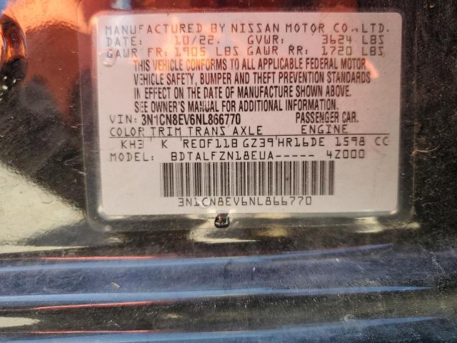 2022 NISSAN VERSA SV #3304579505