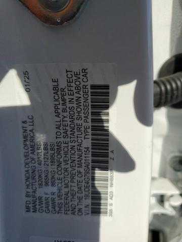 2025 ACURA INTEGRA A- - 19UDE4G79SA011154