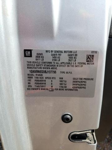 2011 GMC ACADIA SLE - 1GKKRNED3BJ137796