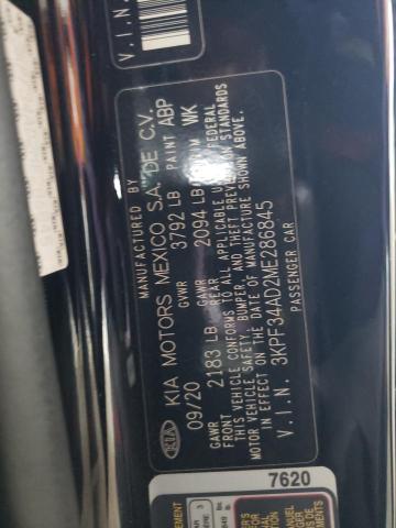2021 KIA FORTE GT L - 3KPF34AD2ME286845