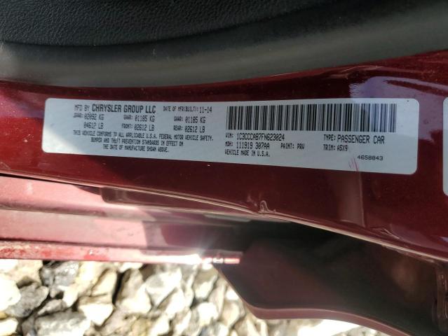 2015 CHRYSLER 200 LIMITE 1C3CCCAB7FN623024