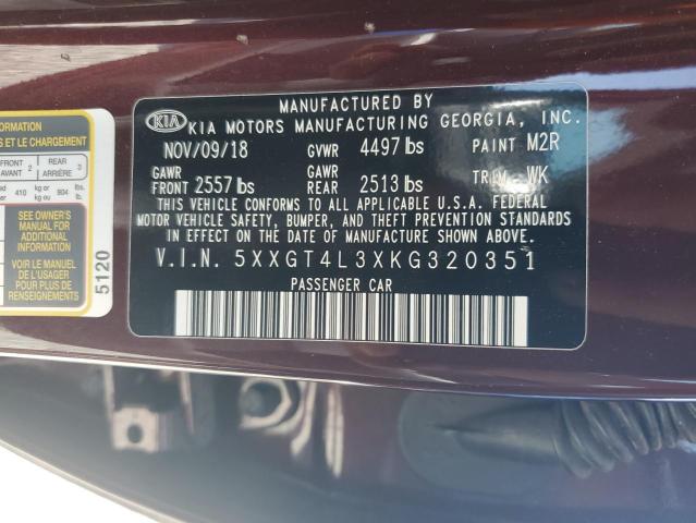2019 KIA OPTIMA LX - 5XXGT4L3XKG320351