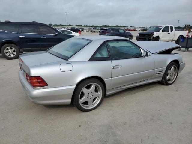 MERCEDES-BENZ SL 500 1999 silver roadster gas WDBFA68F8XF176349 photo #4