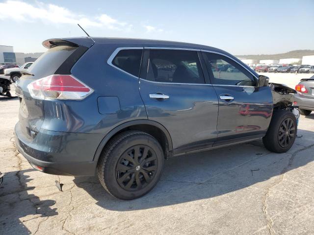 NISSAN ROGUE S 2014 blue  gas 5N1AT2MK4EC795770 photo #4
