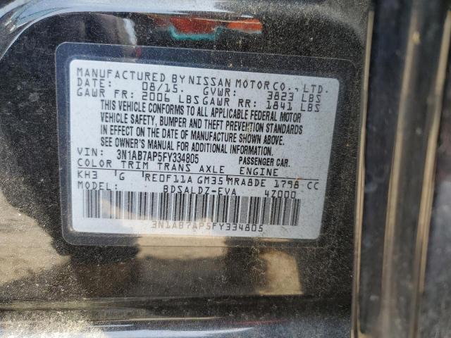 2015 NISSAN SENTRA S - 3N1AB7AP5FY334805