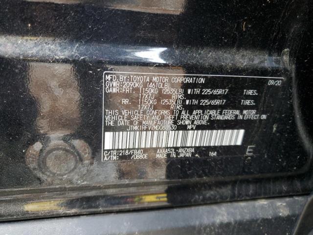 2021 TOYOTA RAV4 LE - JTMK1RFV7MD063530