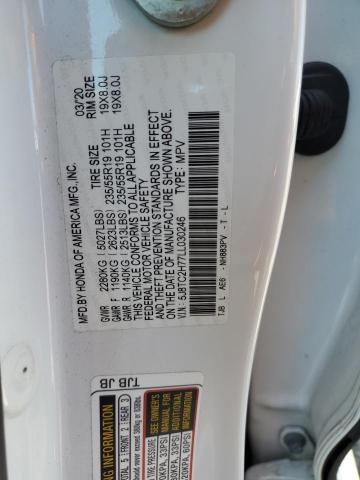 2020 ACURA RDX ADVANC - 5J8TC2H77LL030246