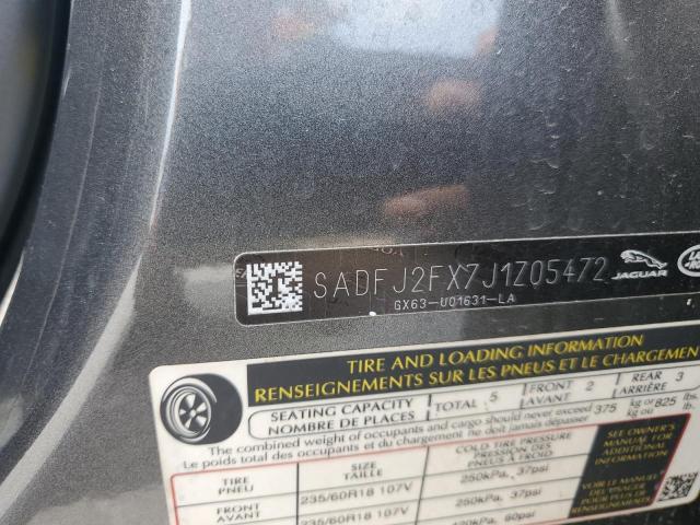 2018 JAGUAR E-PACE S SADFJ2FX7J1Z05472