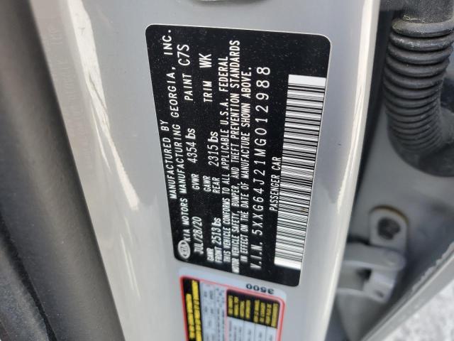 2021 KIA K5 GT LINE - 5XXG64J21MG012988