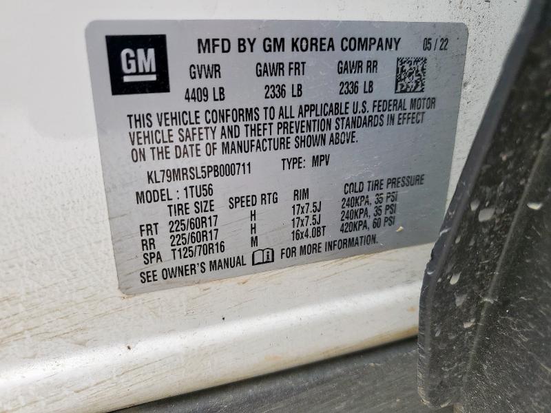 2023 CHEVROLET TRAILBLAZE - KL79MRSL5PB000711