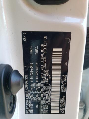2016 LEXUS NX 200T BA JTJBARBZ6G2094192