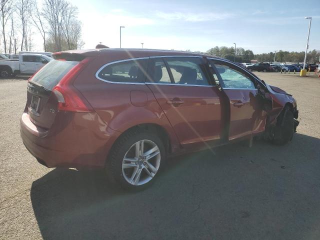 VOLVO V60 PREMIE 2015 red  gas YV126MEB1F1190753 photo #4