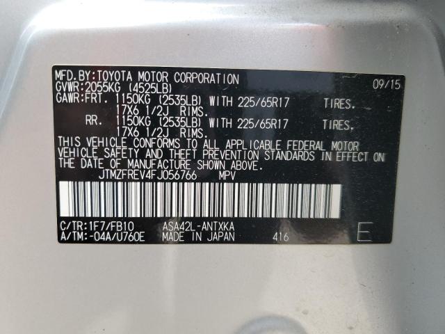 2015 TOYOTA RAV4 LE - JTMZFREV4FJ056766