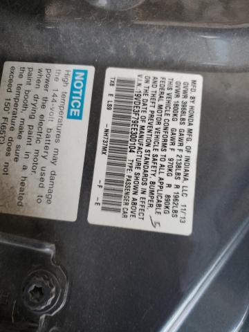 2014 ACURA ILX HYBRID - 19VDE3F79EE300104