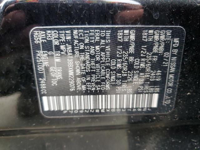 2021 NISSAN ROGUE SV - JN8AT3BBXMW229076