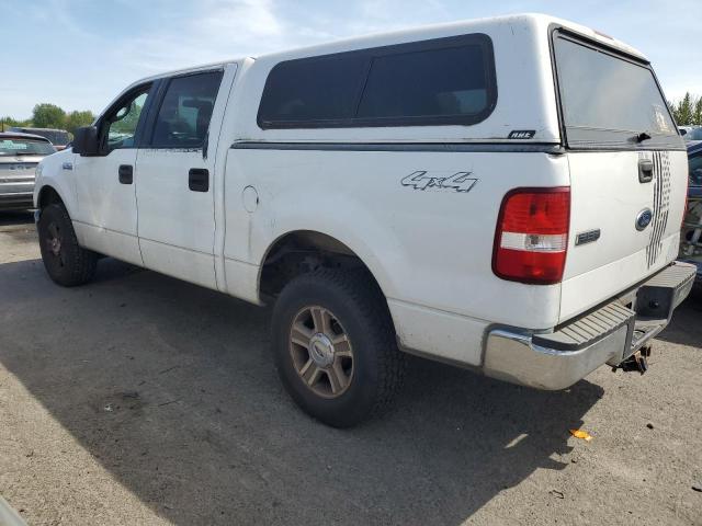 FORD F150 SUPER 2005 white  gas 1FTPW14545KC32556 photo #3