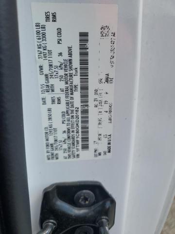 2016 FORD F150 - 1FTMF1C80GKD20182