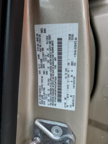 2017 FORD ESCAPE SE - 1FMCU9G97HUD47920