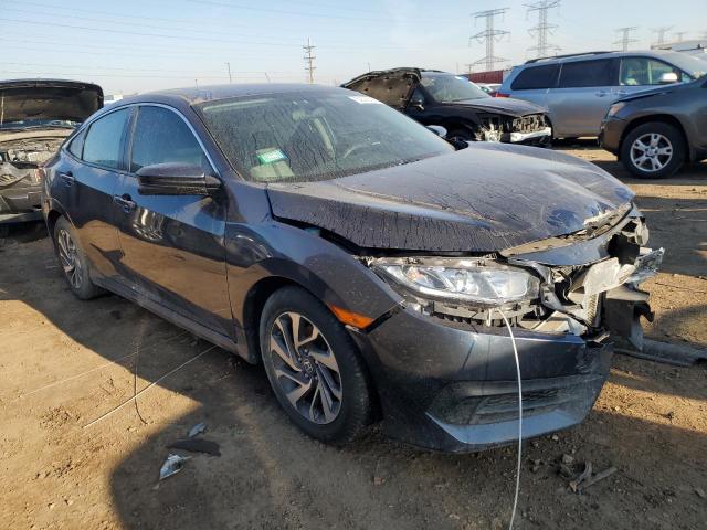 Vin: 19xfc2f71he013666, lot: 52592055, honda civic ex 20174