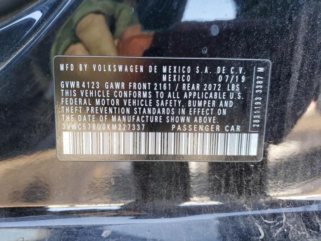 2019 VOLKSWAGEN JETTA S - 3VWC57BU0KM227337